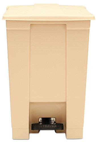 Rubbermaid Slim Jim Pedal - 50 Litres, Beige 1883458