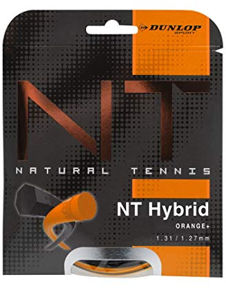 Dunlop Tennissaite, NT Hybrid Orange, 12m Saitenset, 1,31/1,27mm