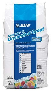 MAPEI Keracolor U Cementitious Unsanded Powder Grout - 10LB Bag (AVALANCHE)