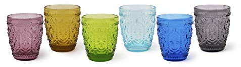 Excelsa Vinci - Juego de 6 vasos de agua, cristal, 250ml