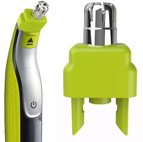 One Blade Lame Nez et Oreille compatible avec One Blade, Système Rotatif à 360°, Nettoyage Facile (1 unité)