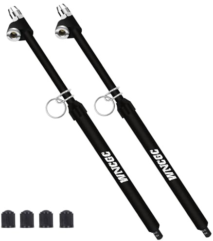 WNCGC Tire Pressure Gauge 10-150 PSI, Heavy Duty Air Gauge Tire Pressure with Two Side Aluminum Scaleplate, Dual Head Truck Tire Gauges for Tire Pressure, 2 Pack