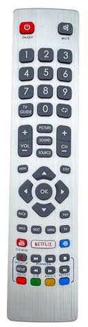 JZK Mando a Distancia de Repuesto para Sharp TV, Mando a Distancia Compatible con Sharp Smart Tevesion LC-32HG5141K LC-32HG5341K LC-40UG7252K