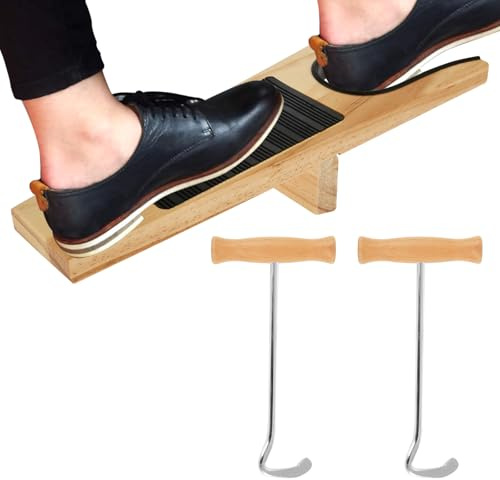 Zhjiutak Boot Jack and Puller Set, Wellie Boot Remover Multipurpose Shoe Puller Tool for Senior Adult Women Men