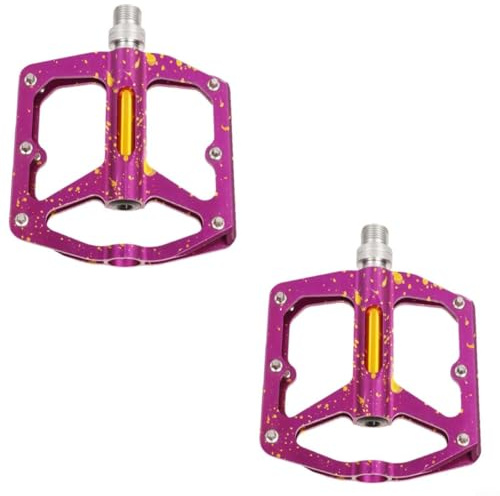 Pedal plegable para bicicleta hecho de aleación de aluminio con rodamientos sellados, diseño de liberación rápida y tacos de acero inoxidable seguros para mejorar el agarre y la estabilidad de