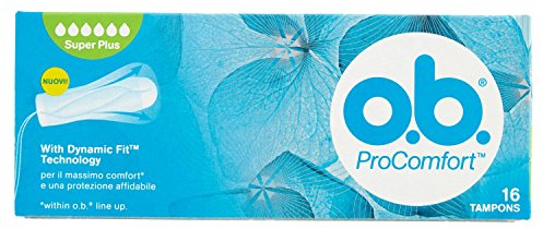 O.B. - Tampons, Super Plus, einfaches Einführen und zuverlässiger Schutz - 16 Stück