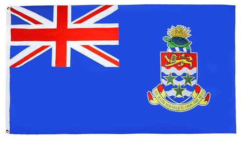 BANDIERA ISOLE CAYMAN 90x60cm - BANDIERA INGLESE 60 x 90 cm - AZ FLAG