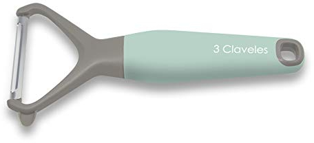 3 Claveles - Pelador de tomate, menaje en acero inoxidable, 16 cm, BPA free