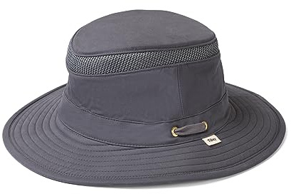 Tilley T5MO Organic Airflo Hat, Grey, Size 7-5/8