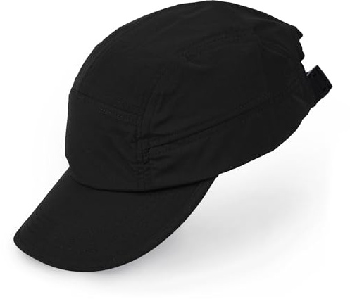 CLAPE 5 Panel Hat for Men, Curved Brim UPF50+ Sun Hats Quick Dry Outdoor Sports Running Hat Baseball Cap