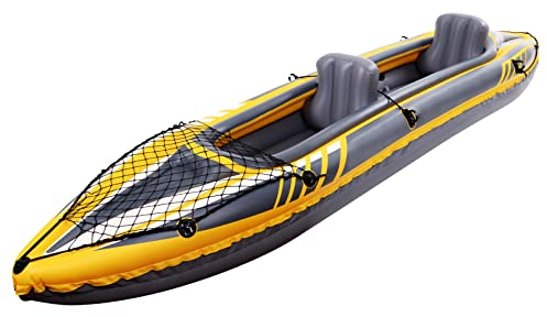 aufblasbares Kajak für 2 Personen, 350 x 78 x 52 cm, mit Zubehör