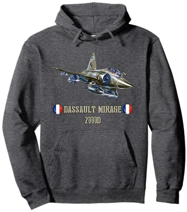 Avion militaire français Dassault Mirage 2000D Sweat à Capuche