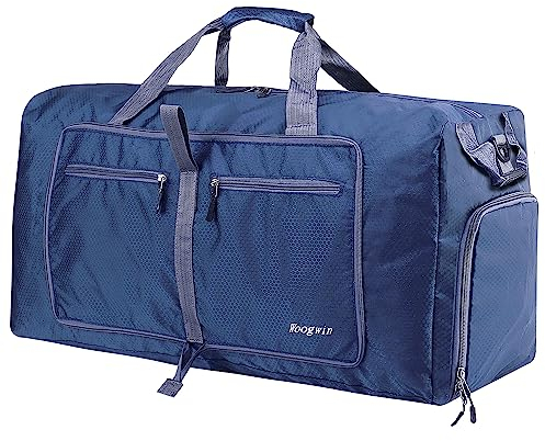 ehsbuy 100L Reisetasche Groß Faltbare Sporttasche Herren Damen mit Schuhfach Taschen Wasserdicht Saunatasche Travel Bag für Sports Urlaub Gym Übernachtung