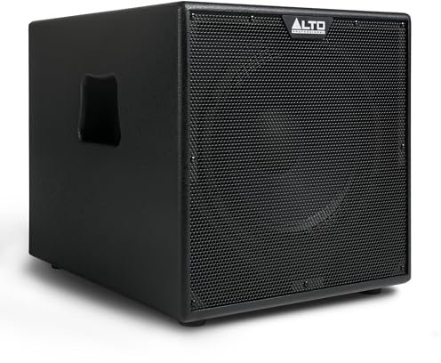 ALTO TX12S 900W 12-Zoll Aktiv Subwoofer, DSP-optimierter PA Anlage mit 2-Zoll Schwingspule, überragendem Bass, einfachem Aufbau