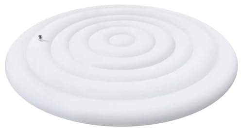 Inflatable Hot Tub Cover - Round Foldable Insulated Lid for Protection Against Rain and Energy Loss, Energy-Saving Design, Durable and Easy to Use