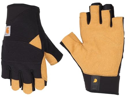 Carhartt Men's Swift Cold Weather Gloves, Black Barley, Small