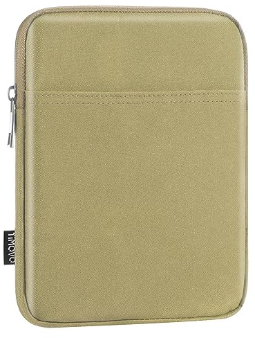 TiMOVO 6-7 Inch Sleeve Case for eReader Book Paperwhite/Colorsoft Signature Edition, Protective Sleeve Cover Pouch Bag Carrying Case for E-Reader/Oasis & Kobo Devices, Khaki