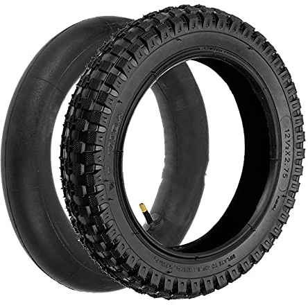 Liseng Pneu 12 1/2 x 2,75 + pour moto 49 cc Mini pneus de vélo tout-terrain MX350 MX400 Pneus de scooter 12 - Pneu résistant à l'usure