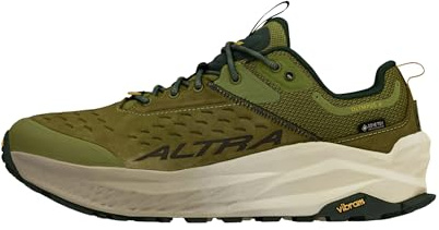 Altra Men's Olympus 6 Hike Low GTX Hiking Shoe, Dusty Olive, 11.5 UK