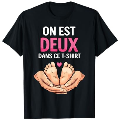 Annonce De Grossesse on Est Deux dans Ce Tee T-Shirt