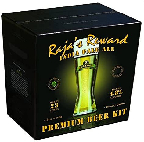 Bulldog Elaboración casera kit - De Raja Recompensa, India Pálido Cerveza (IPA)