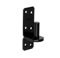 Kloben Klobenhalter Torkloben Plattenhaken - Schwarz - C - Ø16 25x130x4,0