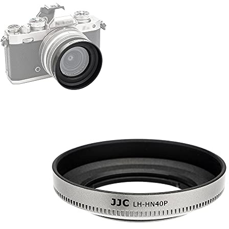 JJC Paraluce a vite per obiettivo Nikon NIKKOR Z DX 16-50mm F3.5-6.3 VR, sostituisce Nikon HN-40, argento
