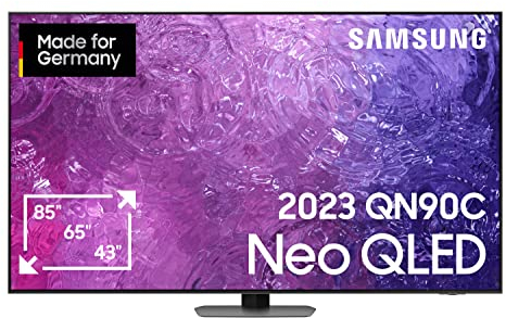 Samsung Neo QLED 4K QN90C 43 Zoll Fernseher (GQ43QN90CATXZG, Deutsches Modell), Neo Quantum HDR, Neural Quantum Prozessor 4K, Dolby Atmos, Smart TV [2023]
