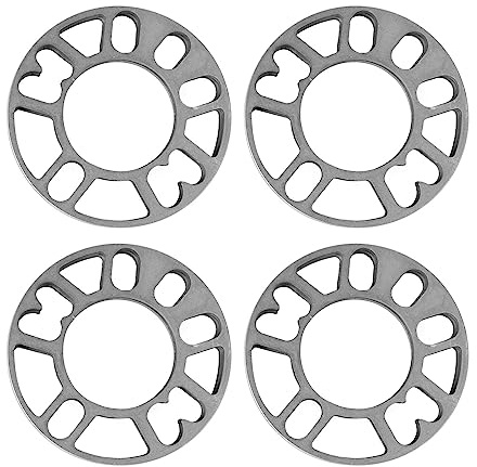 4 Stück Universal Autos Spurverbreiterungen 4 Löcher, 5 Löcher Radabstandshalter PCD 98mm bis 120mm, 4x100 4x108 4x100 5x100 5x108 5x110 5x112 5x114,3 5x115 5x120 Radzubehör Teile