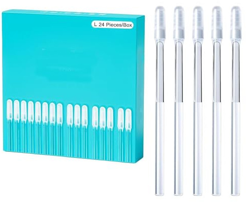 Öronvaxborttagningsverktyg,Öronvaxborttagning för barn - 24 st Sticky Soft Ear Cleaner Öronvaxborttagningssats Återanvändbar Öronvaxborttagning Hartstips Öronvaxborttagningsmedel för vuxna Duqulle