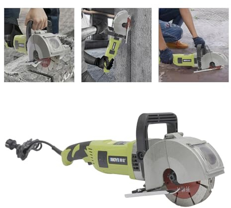 4000W Wall Groove Cutting Machine Wall Chaser, Cutting Brick Concrete Slotting Machine Brick Concrete Slotting Machine, Electric Wall Chaser Groove Cutting Slotting Machine