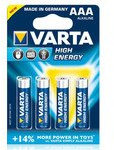 Varta LR03 Alkali 1,5 V Batterie – Batterien (Alkali, 1,5 V, 1240 mAh, Blau, 44,5 mm, 10,5 mm)