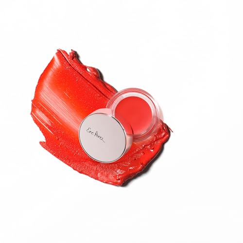 Ere Perez Carrot Colour Pot (Hello) All in One Beauty Cream Blush - Colour Cream Blush for Cheeks, Lips & Eyes in a Pot |