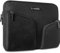 DOMISO 15-15,6 Pouces Imperméable Housse Sac en Toile de Protection Ordinateur Portable Sacoche pour Chromebook/Ultrabook/Netbook/Lenovo Thinkpad IdeaPad/Acer/ASUS/HP/Dell, Noir