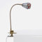Klemmleuchte Carmela Flexarm messing-antik
