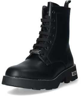 Cult Young Stivaletti Bimba, Punta Chiusa, Sintetico Nero, Altezza Tacco 3.5 cm (nero, regular, Sistema Taglie Calzature EU, Bambino Piccolo (2-5 anni), Numero, Media, 33)