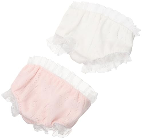VANZACK 2pièces sous-vêtements pour Poupée Lot de Culottes Réutilisables Vêtements pour Poupée Filles Accessoires pour Jeu Imitation