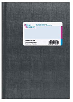 König & Ebhardt König und Ebhardt König & Ebhardt 8615523 Geschäftsbuch / Spaltenbuch (A5 mit festem Kopf, 80g/m²)