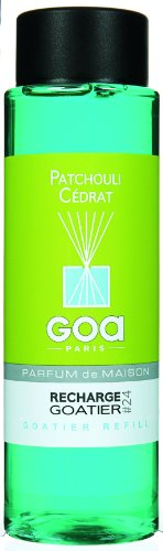 Goa 25924 Diffuseur Recharge Goatier Patchouli Cédrat 250 ML