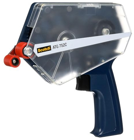 3M Scotch ATG 752C Adhesive Applicator, 1/2 in and 3/4 in Wide Rolls