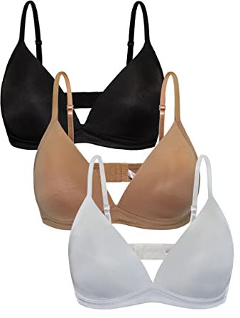 Coconuda Confezione da 3 Reggiseni Ciclamino Assortito 1