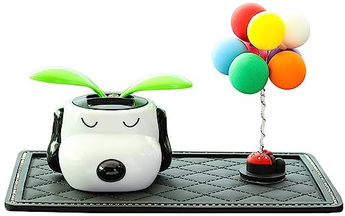 tinysiry Fiore Danzante ad energia Solare Giocattolo a Forma di Fiore oscillante per scrivania, Finestra o Decorazione dell'auto, Ornamento Interno del cruscotto dell'auto Divertente Fiore Solare OSC