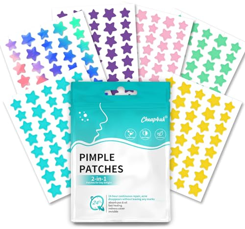 Parches Acne Pimple Patches Aceite De Árbol De Té Y Ácido Salicílico Parches Granos Acne Invisibles Y De Absorción Impermeable Pueden Deshacerse Acné Rápidamente (240 piezas)