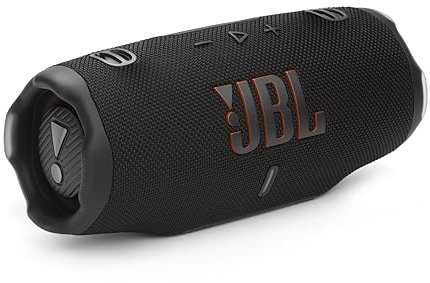 JBL Charge 6 – Tragbarer, wasserdichter und sturzsicherer Bluetooth-Lautsprecher, kräftiger Pro-Sound mit AI-Sound-Boost, 28 Stunden Spielzeit, integrierte Powerbank und kommt mit einem stabilen