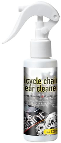 Nettoyant pour chaîne de vélo - Spray d'entretien pour vélo - 120 ml - Pour vélo - Séchage rapide