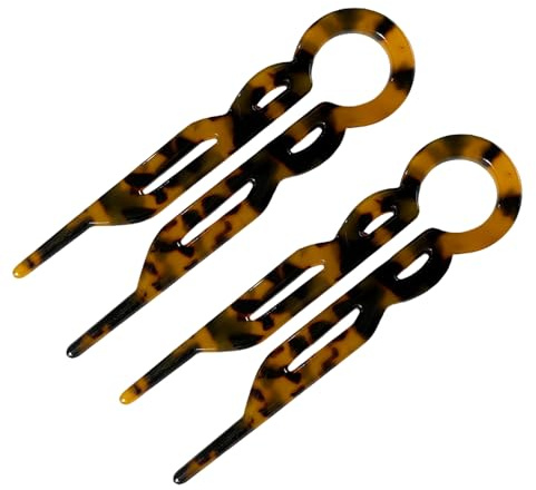 Allayu 2x Lialys Prestige Hair Notch Prestige Hair Lialys Pin Durable For Lialys Prestige Smooth Ponytails Hairpin