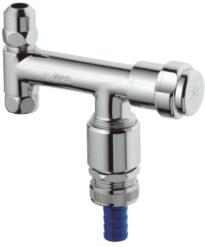 GROHE Original WAS - Ventil Eckfix (3/8, Eigensicher gegen Rückfließen, mit Rohrbelüfter), chrom, 41033000
