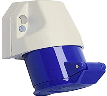 Walther Werke Wandsteckdose 16A 110306 3P 230V 6h IP44 CEE-Steckdose 4015609008858