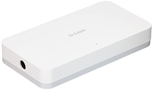 D-Link GO-SW-8G - Switch 8 puertos (Gigabit Ethernet LAN RJ-45, Sin gestión, 1000 Mbps por puerto) blanco