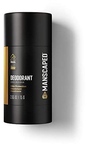 MANSCAPED® UltraPremium Deodorant, Aluminum-Free Clear Formula, Soft and Comfortable with Cologne-Quality Fragrance for Under Arm Odor Protection, 2.65 oz Stick (1 Pack)